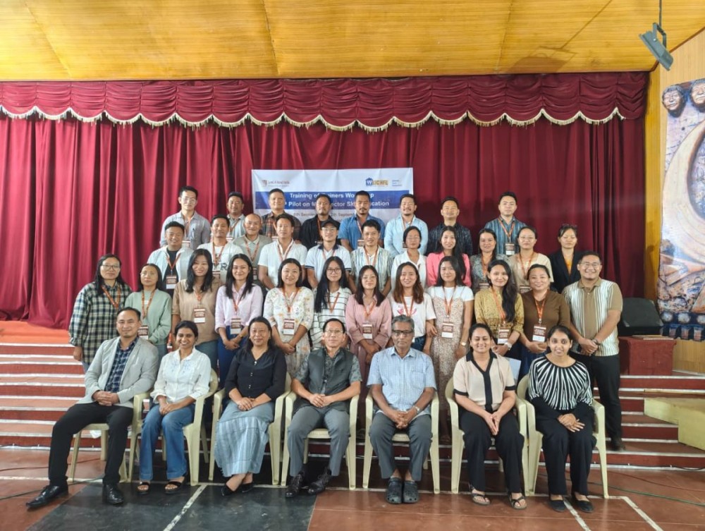 The second Training of Trainers (ToT) programme on “Operationalizing Multi-Sector Skill Education in Grade 9 and 10” was conducted in Kohima from September 9 to 12.